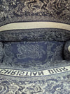 DIOR Tote Bag Large Blue Embroidery (M1286) Zustand B+ 160756026 [P]