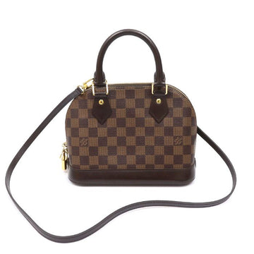 LOUIS VUITTON Alma BB 2WAY aus Damier Eben Canvas N41221 160756132 [P]