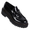 Prada Chocolate Brushed Leather Loafers 152202927 [P]