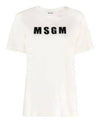 MSGM Logo Print T-Shirt 152204793 [P]