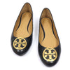Tory Burch Black Napa Leather Ballerina Flats 6 160756454 [P]