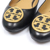 Tory Burch Black Napa Leather Ballerina Flats 6 160756454 [P]