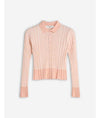 Maison Kitsune Baby Fox Patch Pleated Ribbed Cardigan 152598945 [P]