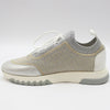 HERMES Metallic Strick Sneaker 37 160757117 [P]