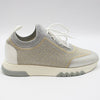 HERMES Metallic Strick Sneaker 37 160757117 [P]