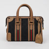GUCCI トップハンドルミニトートショルダーバッグブラウンブラック 160401591 [P]