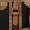 GUCCI トップハンドルミニトートショルダーバッグブラウンブラック 160401591 [P]