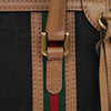 GUCCI トップハンドルミニトートショルダーバッグブラウンブラック 160401591 [P]