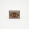 GUCCI Horsbit 1955 Kartenetui Geldbörse Braun 160478192 [P]