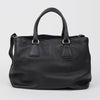 Prada Black Vitello Daino Tote Bag and Shoulder Bag 160479729 [P]