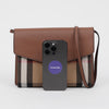 BURBERRY Klassischer Check Crossbody Bag Braun 160480643 [P]