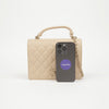 CHANEL Top Handle Chain Tote Shoulder Bag A98625 160559405 [P]
