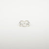 Hermes Small Chandal Enchaine Ring Silver 160615418 [P]