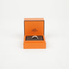 Hermes Small Chandal Enchaine Ring Silver 160615418 [P]