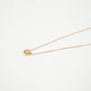 HERMES Mini Pop-Ach Pendant Rose Gold & Marron Glacé 160615426 [P]
