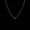 HERMES Mini Pop-Ach Pendant Rose Gold & Marron Glacé 160615426 [P]