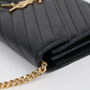 SAINT LAURENT Monogram Chain Wallet Crossbody 377828 160497785 [P]