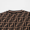 FENDI FF Logo Kurzarm-Strickpullover 160665331 [P]
