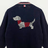 THOM BROWNE 26FW ヘクターハンドポケットパッチカーディガン 158125077 [P]