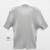 ISSEY MIYAKE 26FW プリーツプリーズ ベーシックトップ / ライトグレー (PP67JK103 10) 159353026 [P]