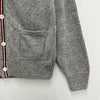 THOM BROWNE 26FW ヘクター ハンド ポケット パッチ カーディガン トーナル グレー (MKC647A Y1506 055) 158340079 [P]