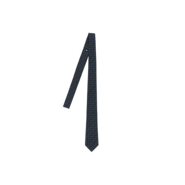 Gucci Jacquard Silk Tie Blue Dark Green 160766097 [P]