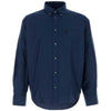 AMI Baumwoll Oversized Shirt mit Stickerei 157264480 [P]
