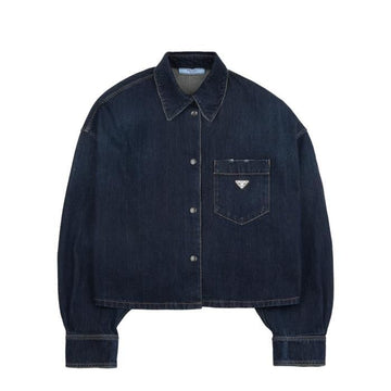 Prada Cotton Denim Shirt 160780777 [P]