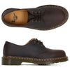 DR. MARTENS 1461 Crazy Horse Loafer in Dunkelbraun 160781639 [P]