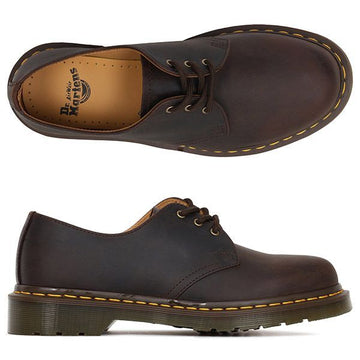 DR. MARTENS 1461 Crazy Horse Loafer in Dunkelbraun 160781639 [P]