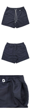 Loro Piana Men's Elastic Drawstring Nylon Shorts 151914437 [P]