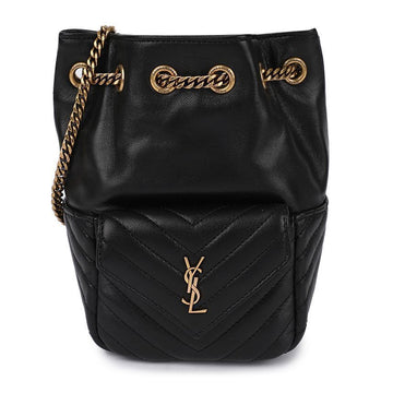 SAINT LAURENT ミニバケットバッグ 760745-1EL07-1000 90771851 [P]