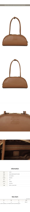 Miu Miu Cognac Leather Medium Tote Bag 160792308 [P]