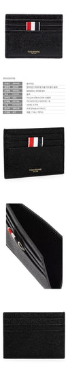 THOM BROWNE カードケース タブ ダブル カードホルダー ブラック 00198 001 33223320 [P]