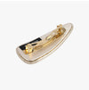 Miu Miu Logo Napa Leather Hair Clip 126658311 [P]