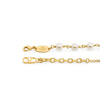 Valentino Garavani V Logo Pearl Bracelet 143022666 [P]