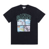 Ganni Short Sleeve T-Shirt 153845455 [P]