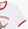 other Wild Donkey Short Sleeve T-Shirt OFFER WHITE/RED 141460471 [P]