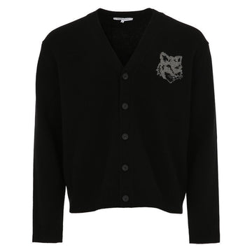 MAISON KITSUNE フォックスヘッドインターロックカーディガン 152194844 [P]