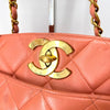 CHANEL Quilted Lambskin Chain Shoulder Bag 160794982 [P]