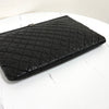 CHANEL Boy Clutch Bag Schwarz Large 160795018 [P]