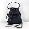 Prada Jacquard Bucket Bag Crossbody Black (1BH038) 160795286 [P]