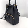 Prada Jacquard Bucket Bag Crossbody Black (1BH038) 160795286 [P]