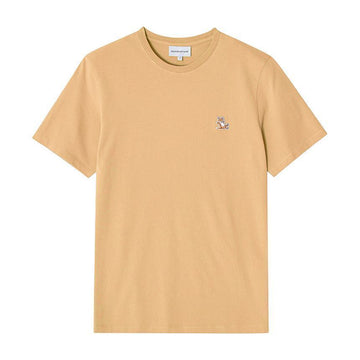 MAISON KITSUNE Kurzarm Fox Patch T-Shirt 0116 139332800 [P]