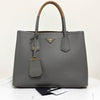 Prada Saffiano Double Tote Bag & Shoulder Bag Medium (1BG775) 160795717 [P]