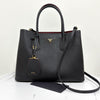 PRADA Saffiano Doppeltasche Medium Schwarz (1BG775) 160796215 [P]