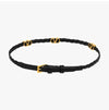 VALENTINO Garavani V-Logo geflochtene Leder Halskette 133313021 [P]