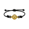 Versace Medusa Braid Leather Bracelet 147025906 [P]