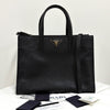 Prada Saffiano Triangle Logo Tote Bag & Shoulder Bag Black (BN2603) 160798224 [P]