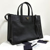 Prada Saffiano Triangle Logo Tote Bag & Shoulder Bag Black (BN2603) 160798224 [P]